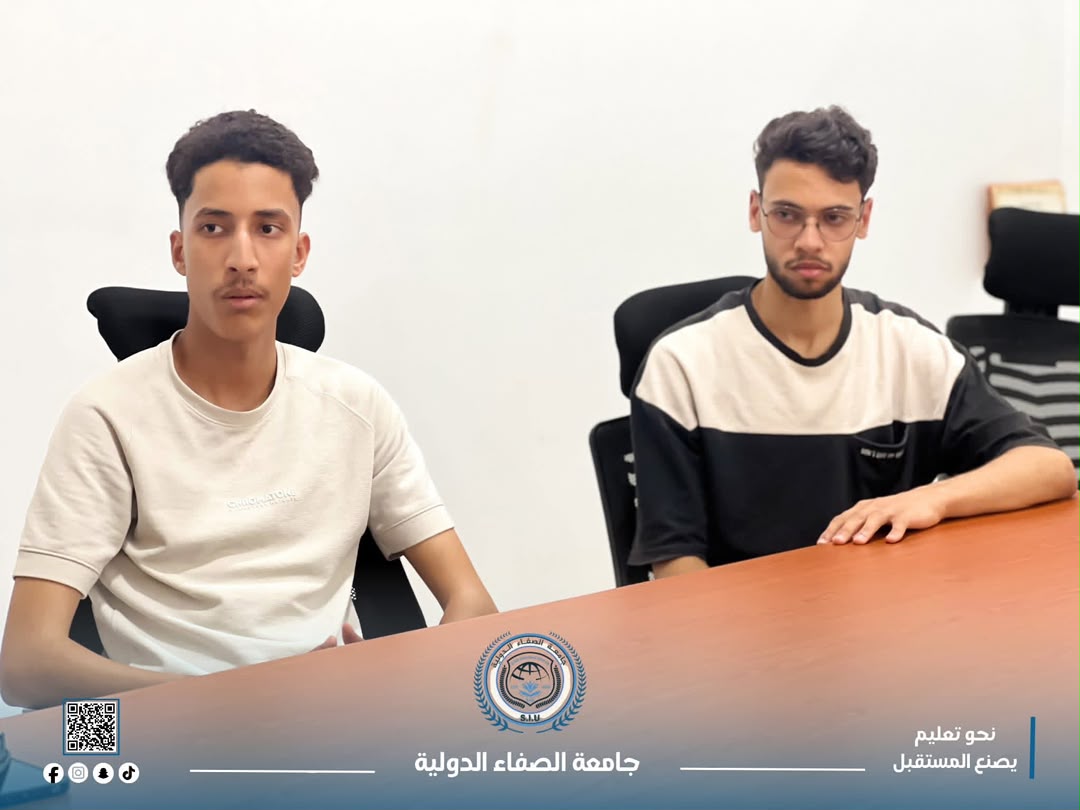 لقطة من اجتماع توقيع اتفاقية الشراكة بين جامعة الصفاء الدولية وشركة إينوفيكس للحلول التقنية